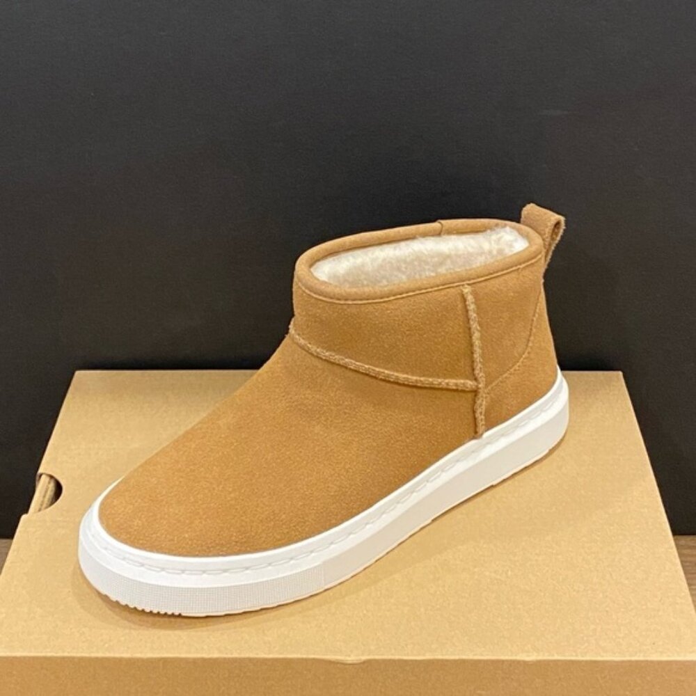 New UGG Women's Alameda Chestnut Mini Ankle Boots Bootie Shoes Sneakers Flats